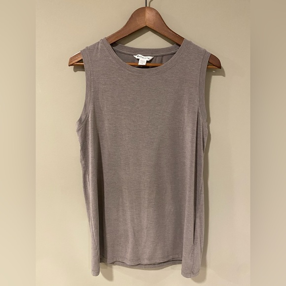 Athleta Tops - Athleta Gray Tank Top Sleeveless Workout Yoga Top, Size M